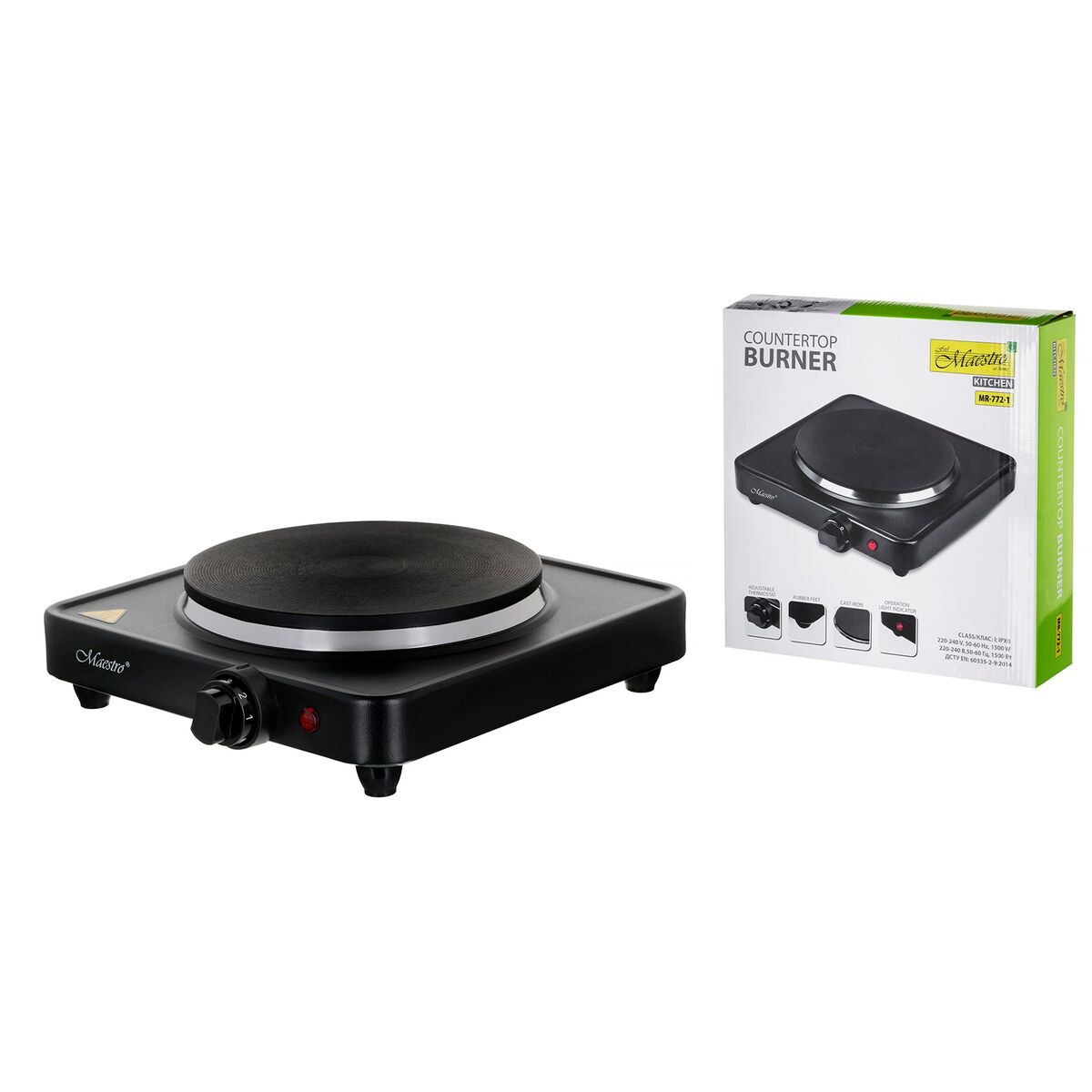 Плита Feel Maestro MR-772-1 1500 W-6