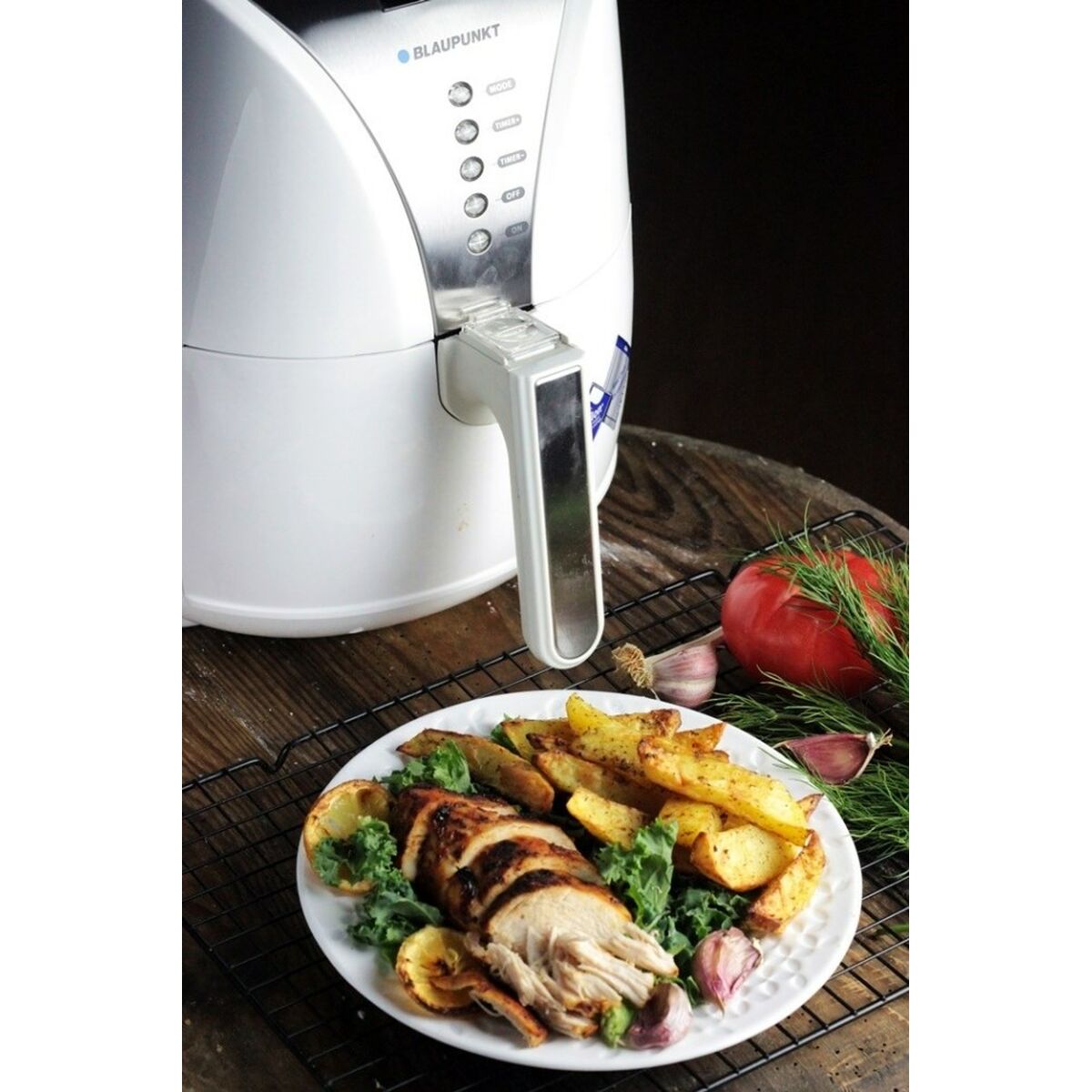 Аэрофритюрница Blaupunkt AFD-601 Ақ 1500 W 4 L-2