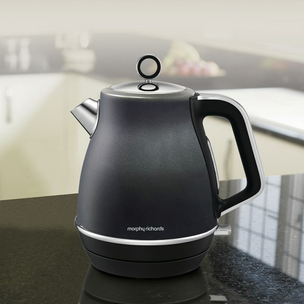 Шайнек Morphy Richards Evoke Қара металл 2200 W 1,5 L-3