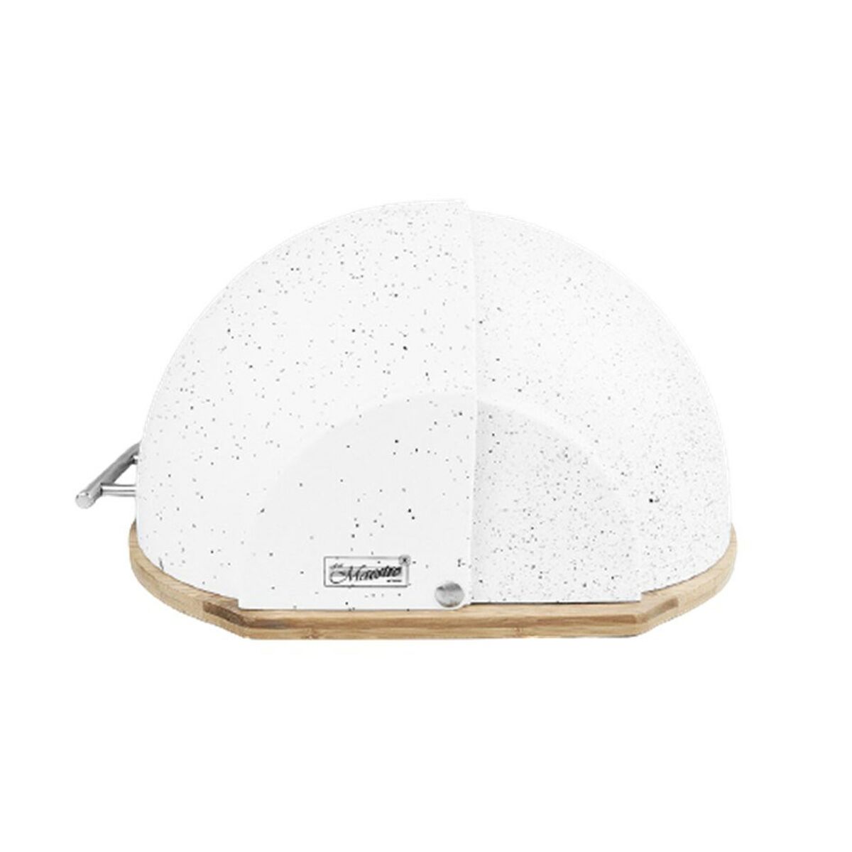 Bread Bowl Feel Maestro MR-1678G White Black Wooden Plastic 1 Items-2