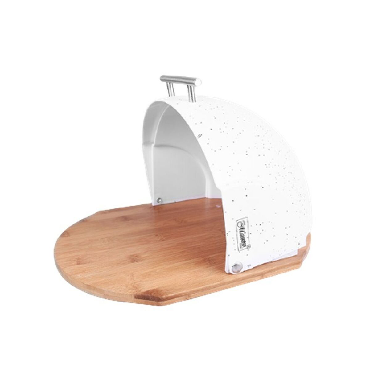 Bread Bowl Feel Maestro MR-1678G White Black Wooden Plastic 1 Items-3