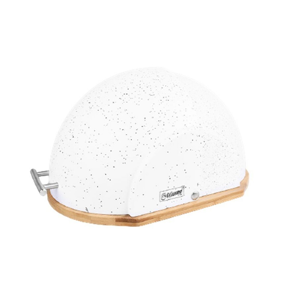 Bread Bowl Feel Maestro MR-1678G White Black Wooden Plastic 1 Items-4