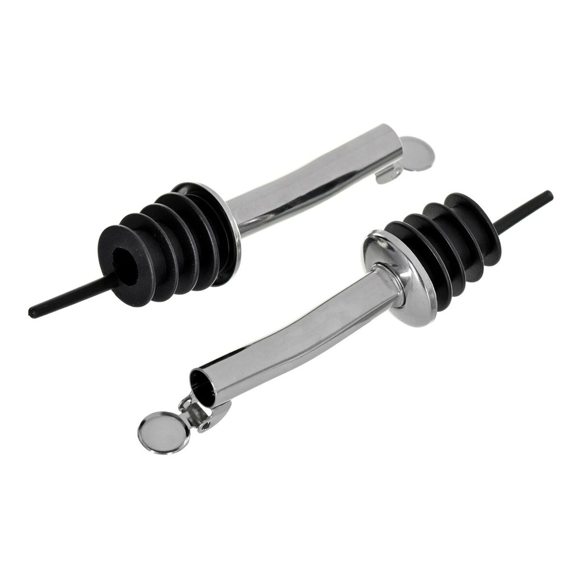 Dispenser Gefu G-12480 Black Silver Stainless Steel 2.5 x 10 x 2.5 cm-2