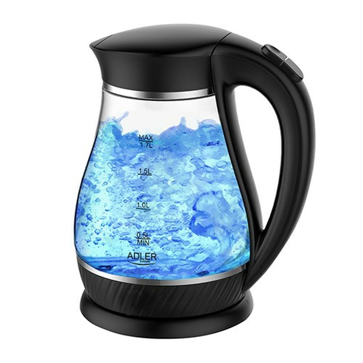 Шайнек Adler AD 1274 Қара шыны 2200 W 1,7 L-2