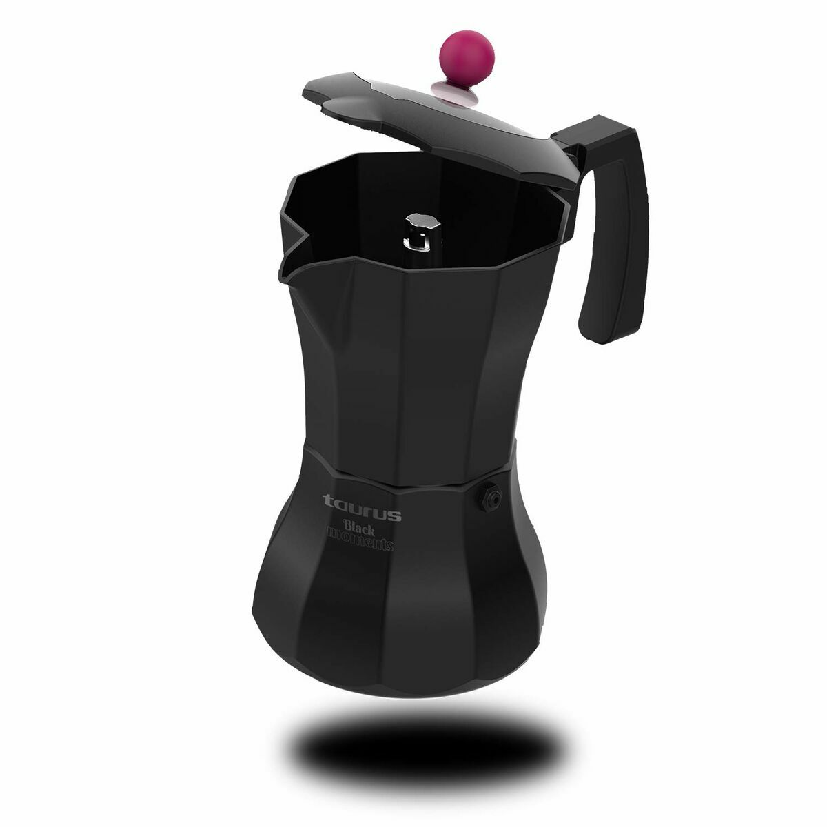 Итальяндық Кофе зауыты Taurus KCP9006I Қара Алюминий 6 тостағандар-2