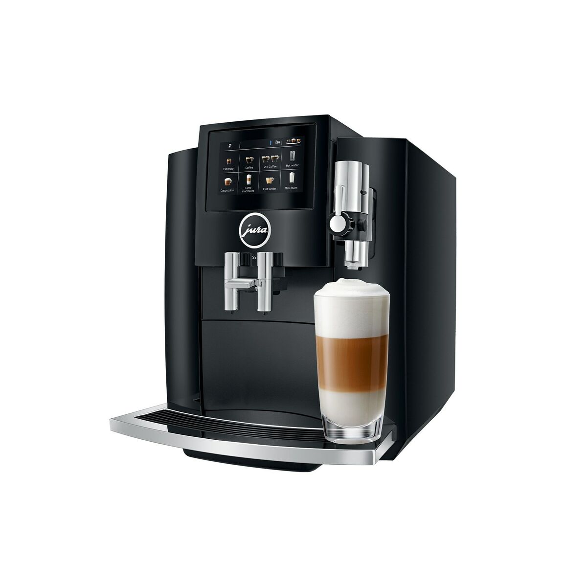 Суперавтоматическая кофеварка Jura S8 Чёрный да 1450 W 15 bar-5
