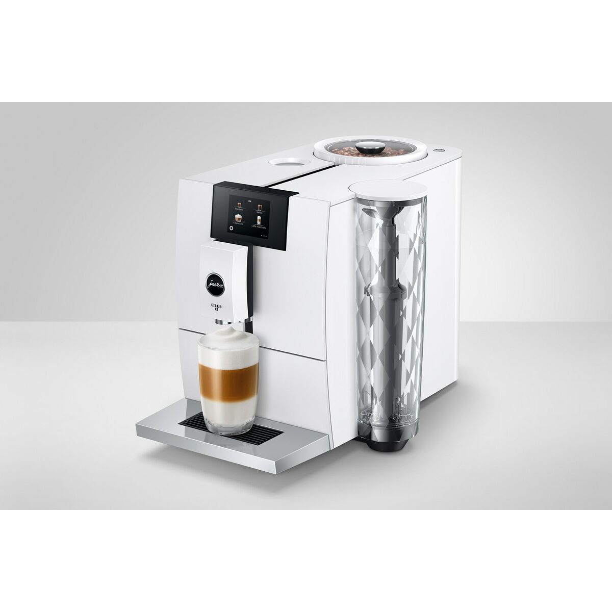 Суперавтоматическая кофеварка Jura ENA 8 Nordic White (EC) Белый да 1450 W 15 bar 1,1 L-3