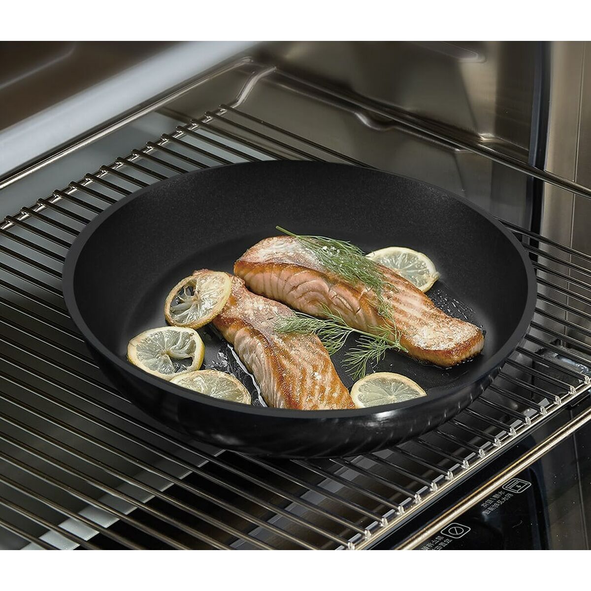 Set of saucepans Feel Maestro MR-4800-7 Black Silicone Aluminum Ø 18 cm Ø 26 cm-6