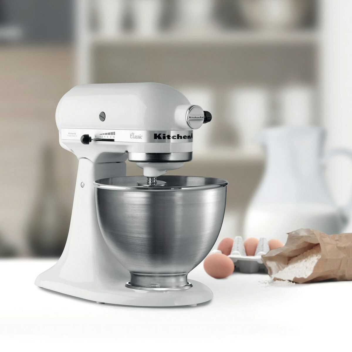 Ударное удилище KitchenAid 5K45SSEWH Металл Нержавеющая сталь цинк-6