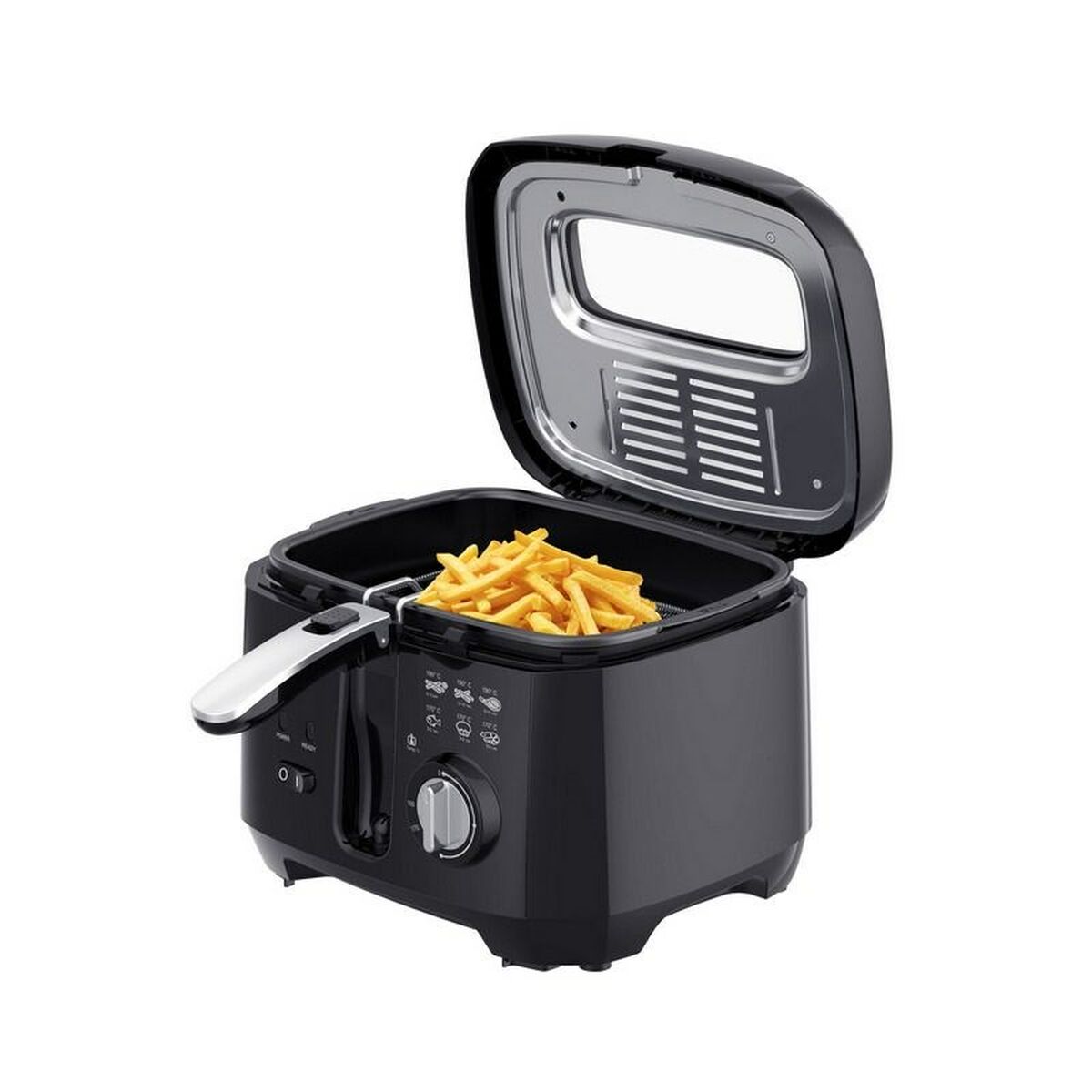 Eldom фритюрницасы FR18C Қара 1800 W 2,5 L 27 x 21 x 2 см-5