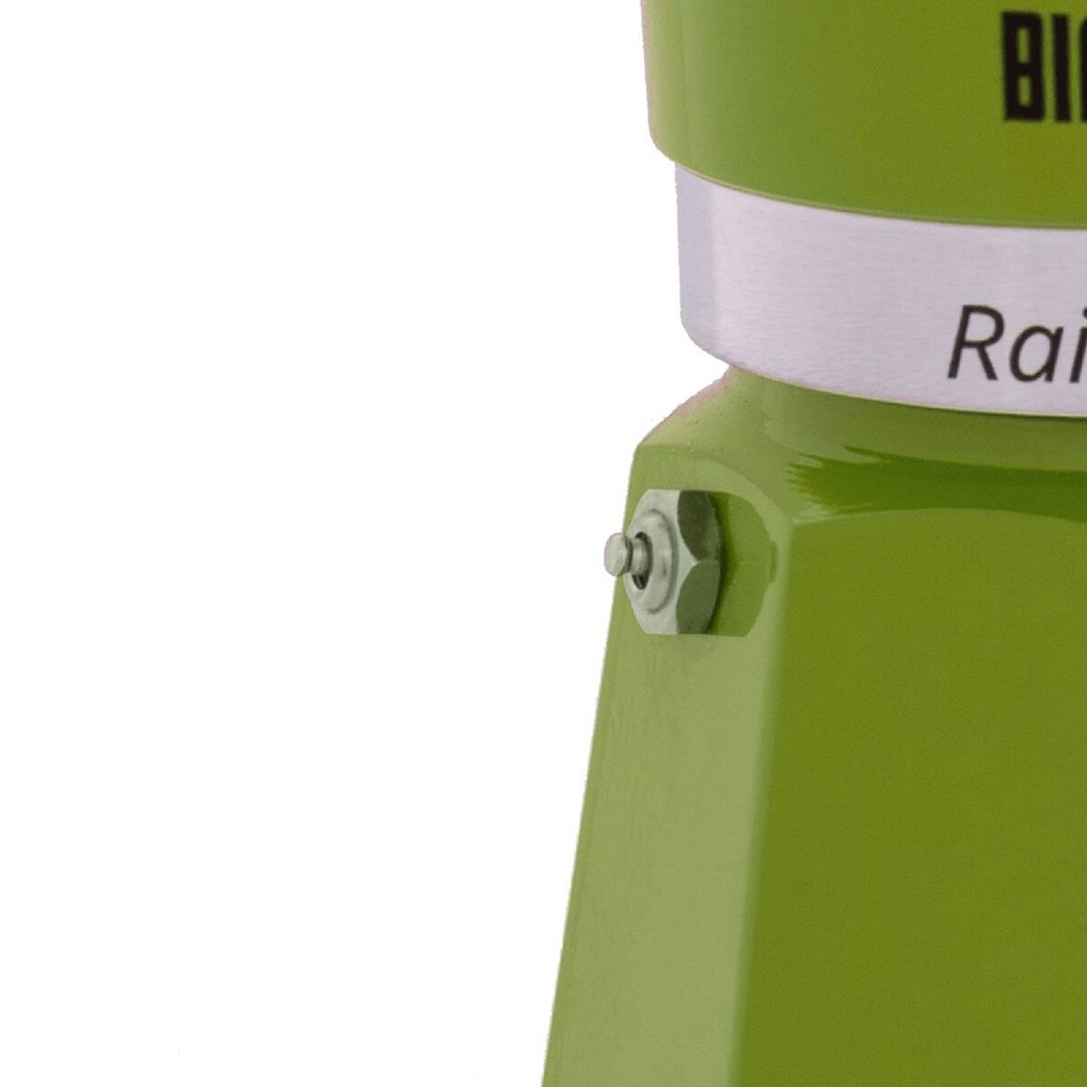 Итальяндық Кофе зауыты Bialetti Rainbow Жасыл металл Алюминий 60 мл-3