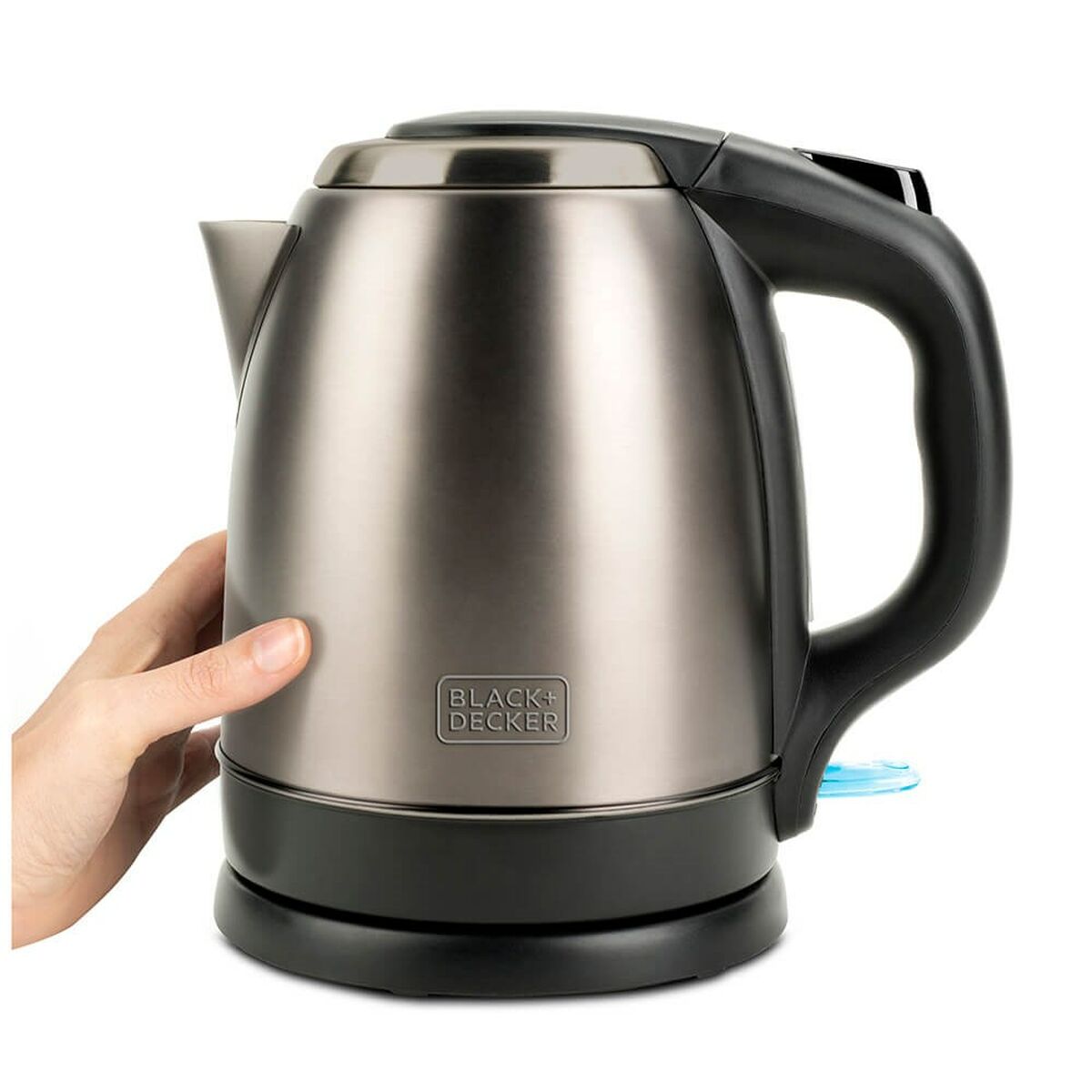Black & Decker шәйнек ES9580050B Қара болат Тот баспайтын болат 2200 W 1,2 L-3