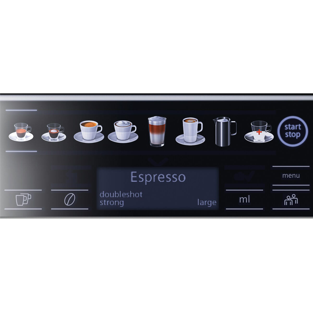 Суперавтоматическая кофеварка Siemens AG TE651209RW Белый Чёрный Титановый 1500 W 15 bar 2 Чашки 1,7 L-2