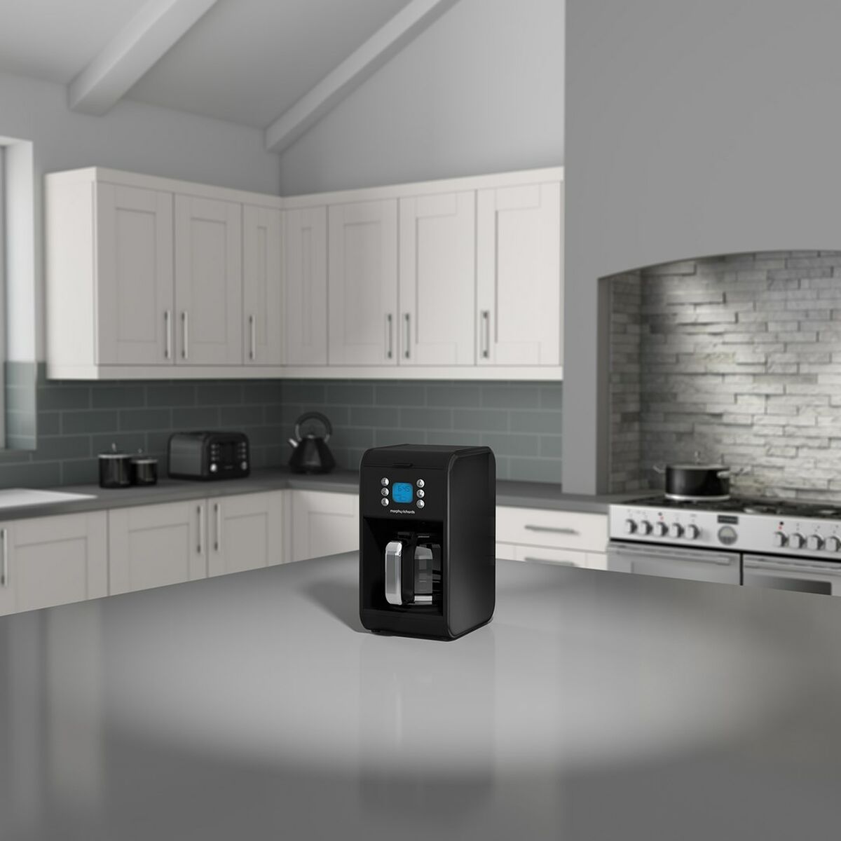 Капельная кофеварка Morphy Richards 162008 Чёрный 900 W 1,8 L-3