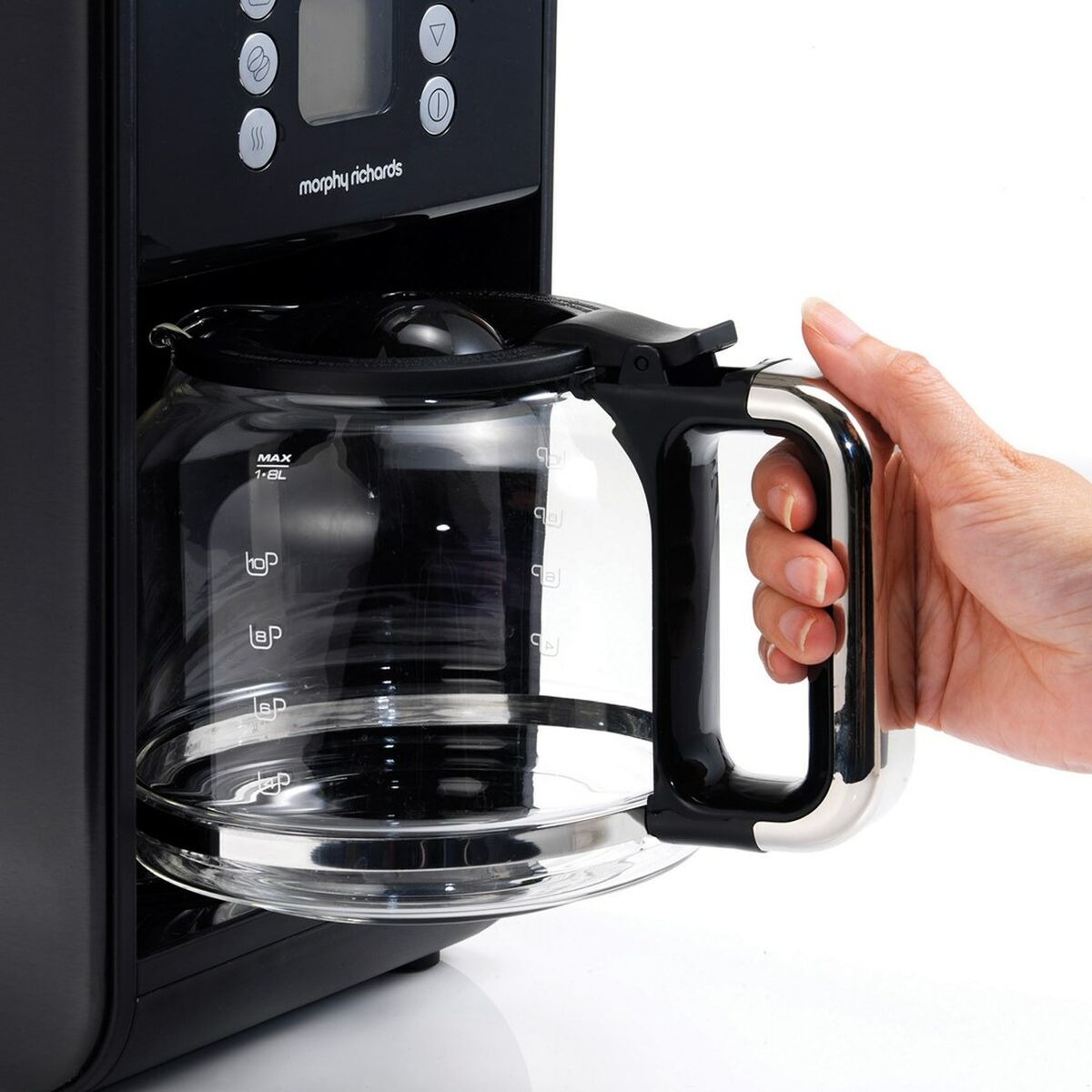 Капельная кофеварка Morphy Richards 162008 Чёрный 900 W 1,8 L-6