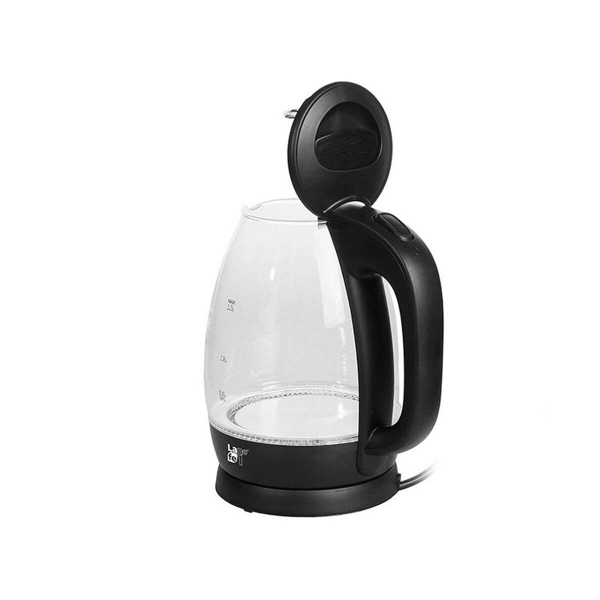 Bouilloire Lafe CEG012. 2 Plastique en verre noir 2200 W 1,7 L-7