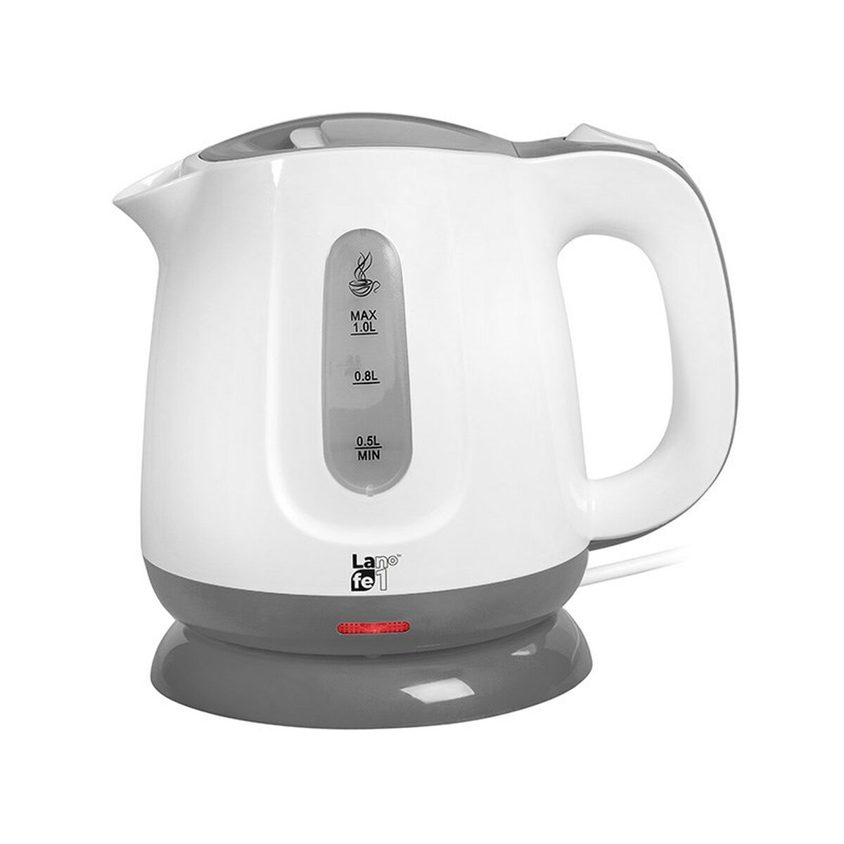 Чайник Lafe CEG011.1 Белый Серый 1100 W 1 L-5