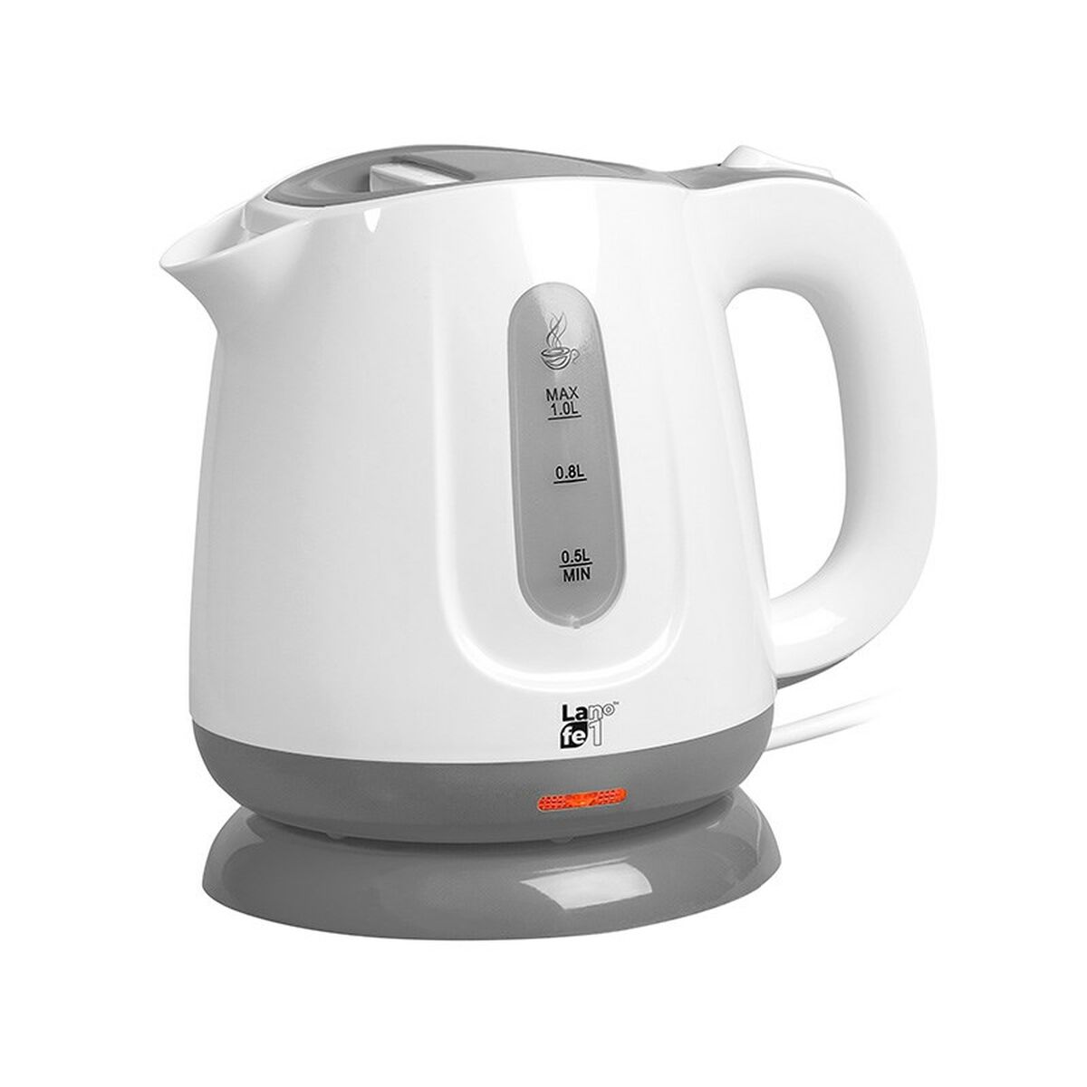 Чайник Lafe CEG011.1 Белый Серый 1100 W 1 L-7