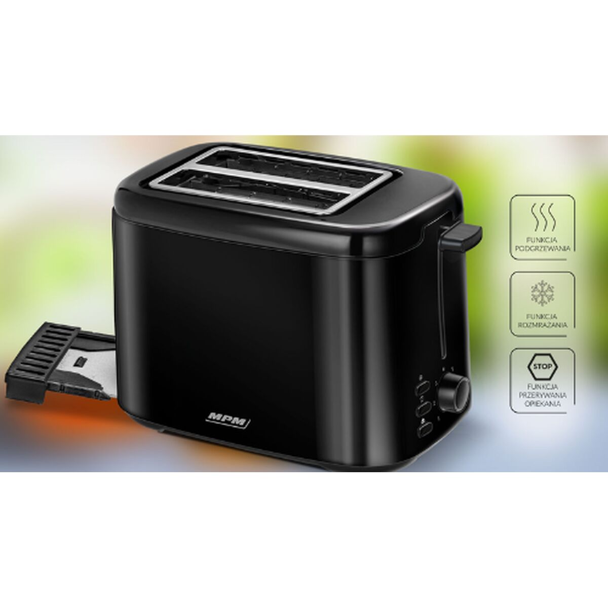 Mpm MTO-07/C 800 W tost makinesi-5