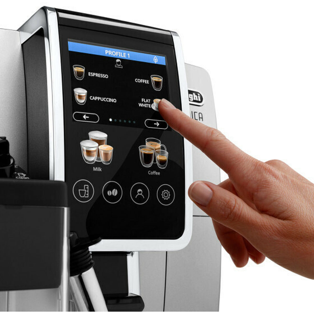 Суперавтоматическая кофеварка DeLonghi ECAM 380.85.SB Чёрный Серебристый 1450 W 15 bar 2 Чашки 300 g 1,8 L-3