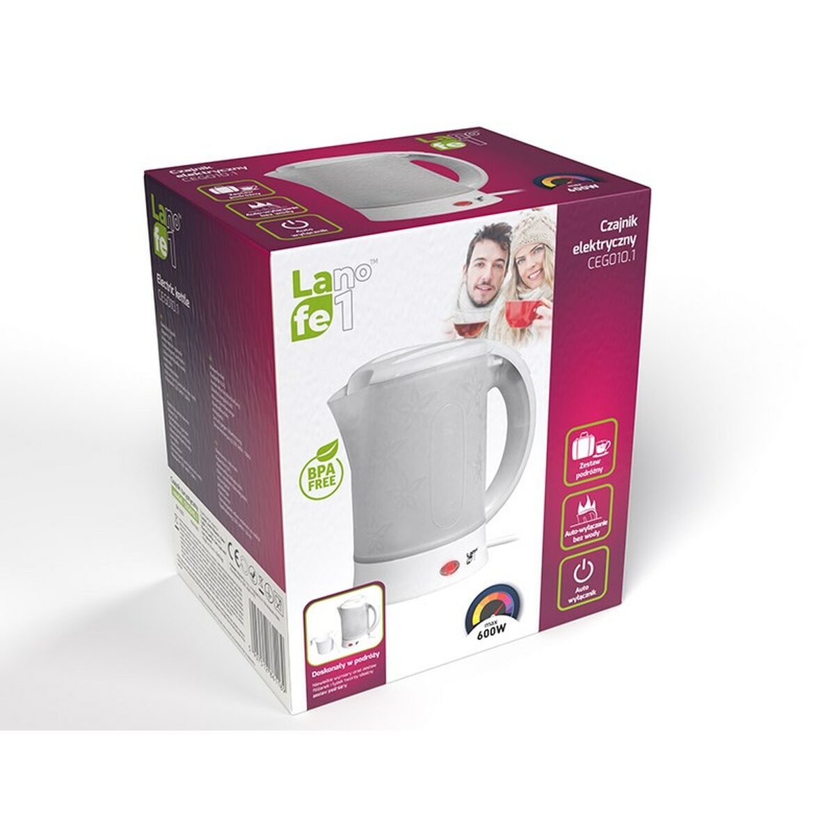 Чайник Lafe LAFCZA45865 650 W 600 ml-5