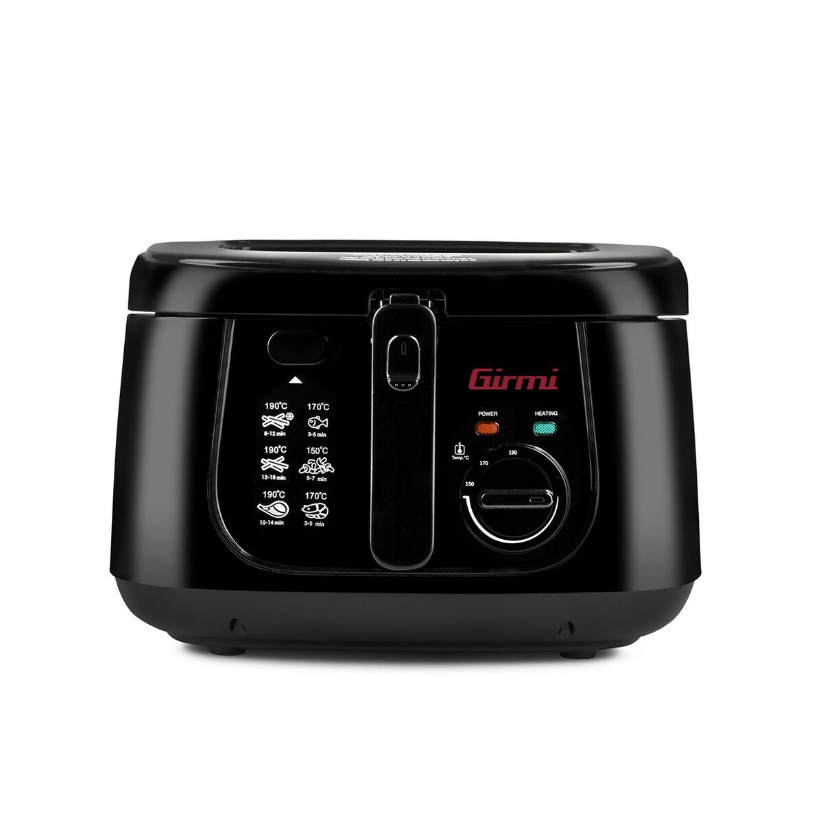 Аэрофритюрница Girmi FG2100 Чёрный 1800 W 2,5 L-2