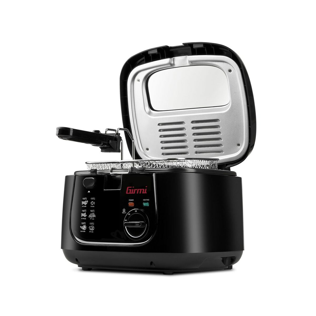 Аэрофритюрница Girmi FG2100 Чёрный 1800 W 2,5 L-3