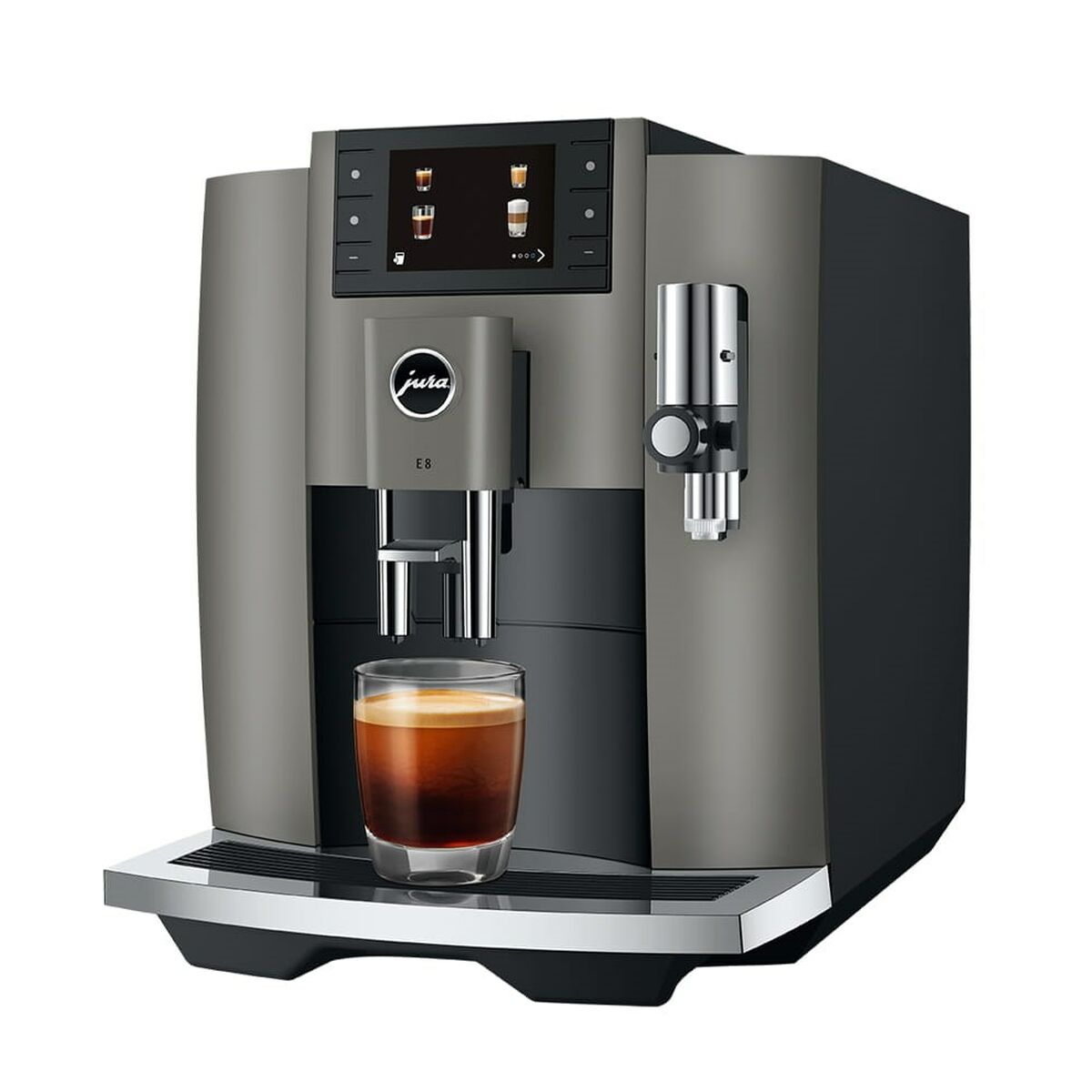 Суперавтоматическая кофеварка Jura E8 Dark Inox (EC) 1450 W 15 bar 1,9 L-3