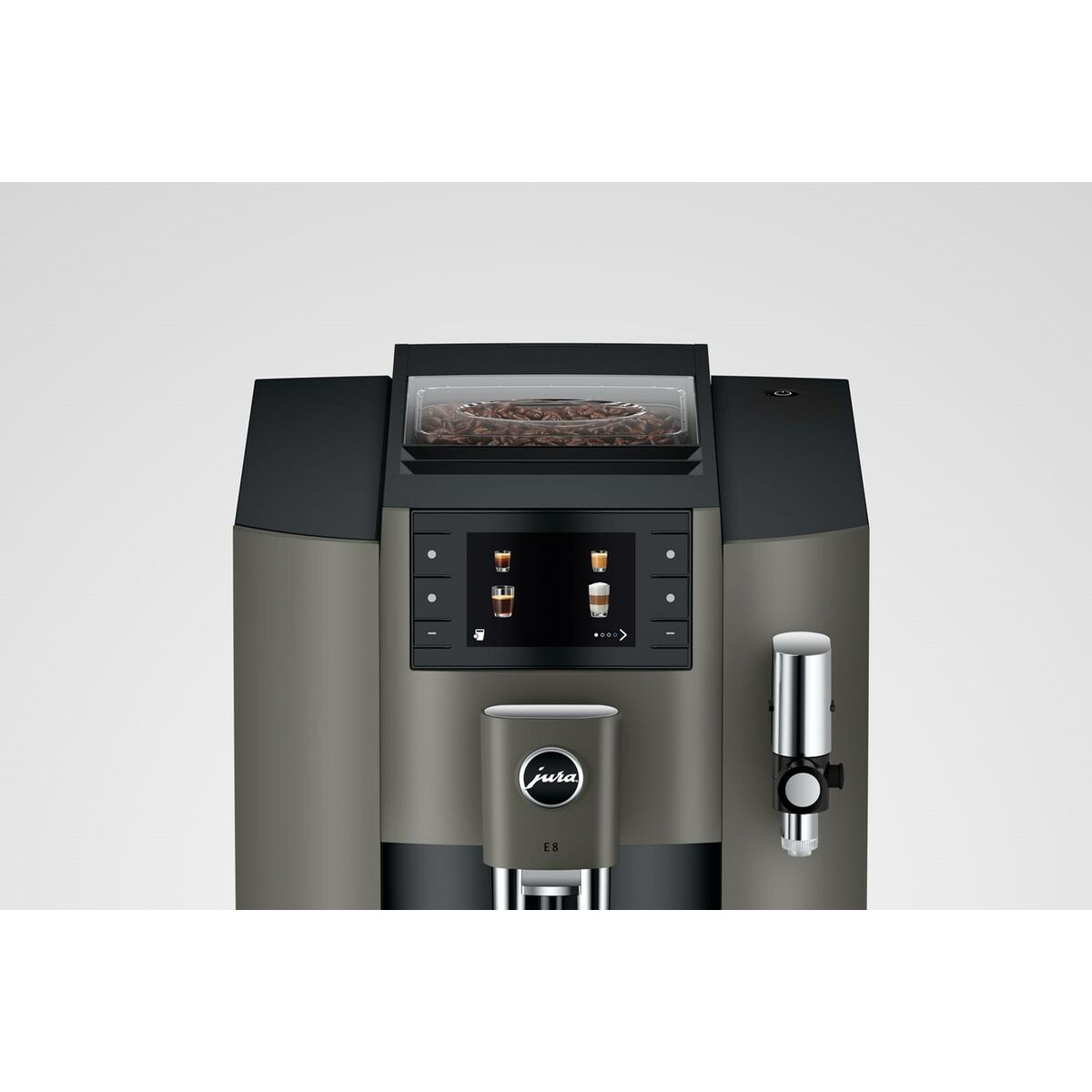 Суперавтоматическая кофеварка Jura E8 Dark Inox (EC) 1450 W 15 bar 1,9 L-8