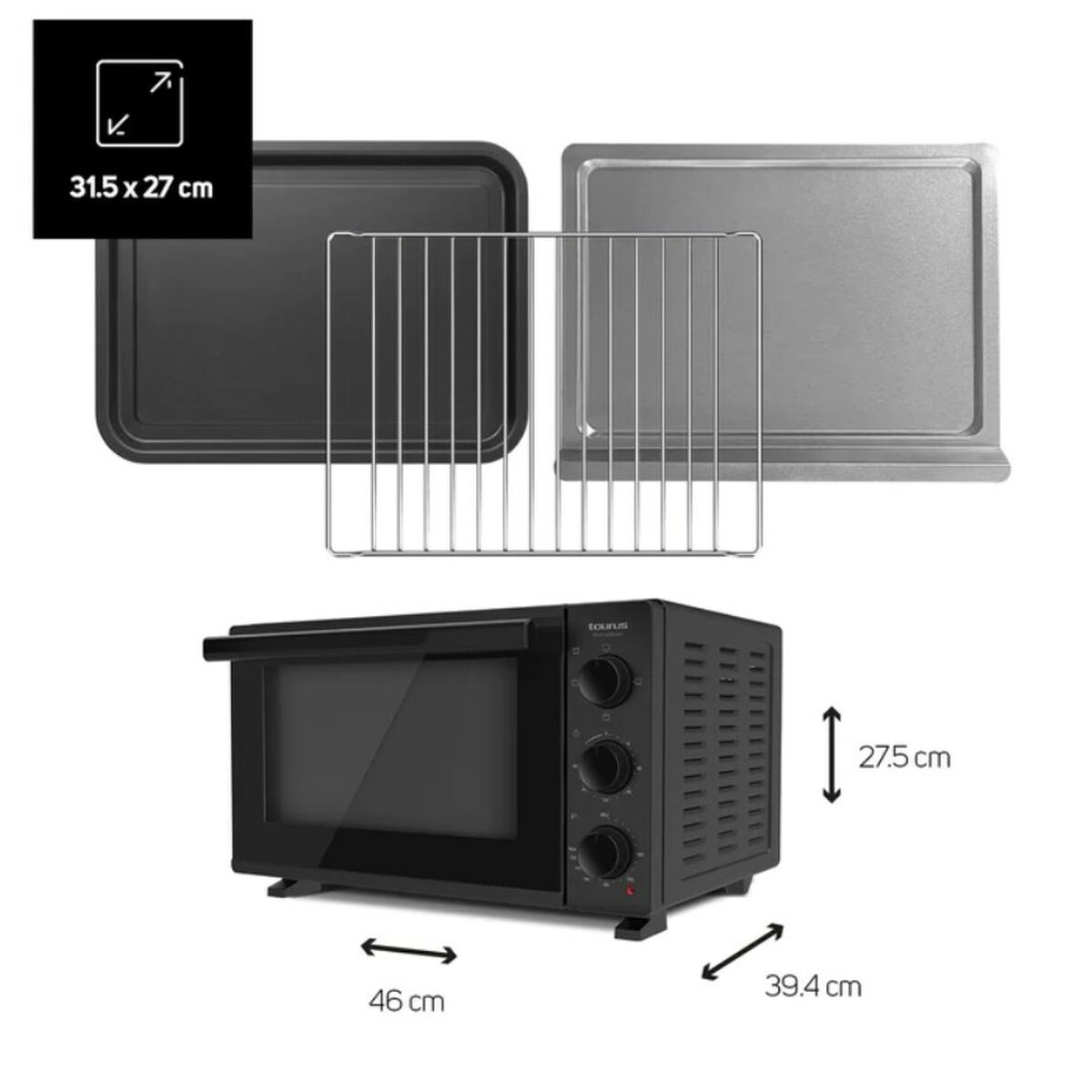 Плита Taurus Horizon 1500 W 23 L-3