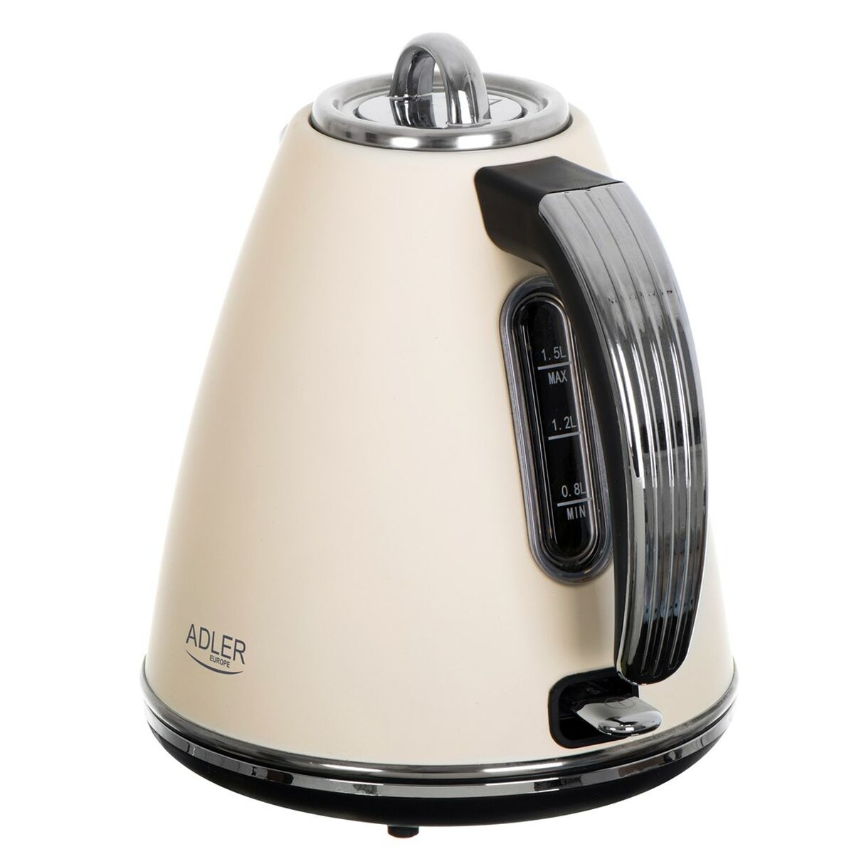 Чайник Adler AD 1343 creme Бежевый Нержавеющая сталь 2200 W 1850 W 1,5 L-5