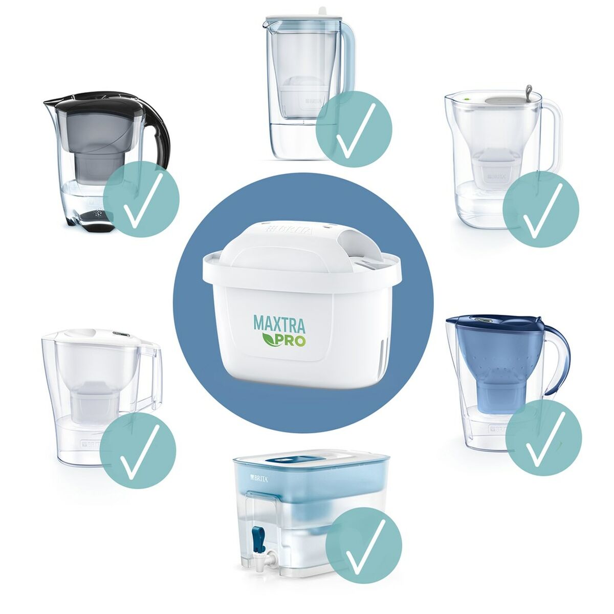 Фильтр для кружки-фильтра Brita MX+ Pro 4 Предметы-4