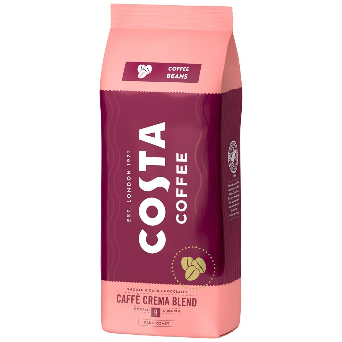 Кофе в зернах Costa Coffee Crema-2