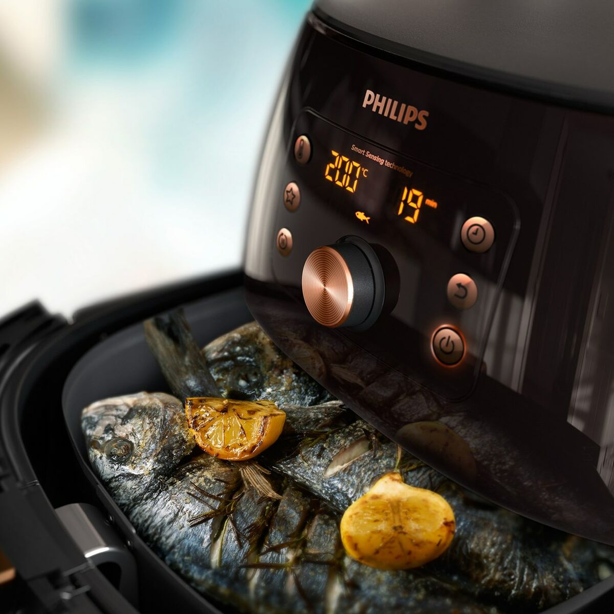 Аэрофритюрница Philips HD9867/90 Чёрный 2200 W 1,4 Kg-4