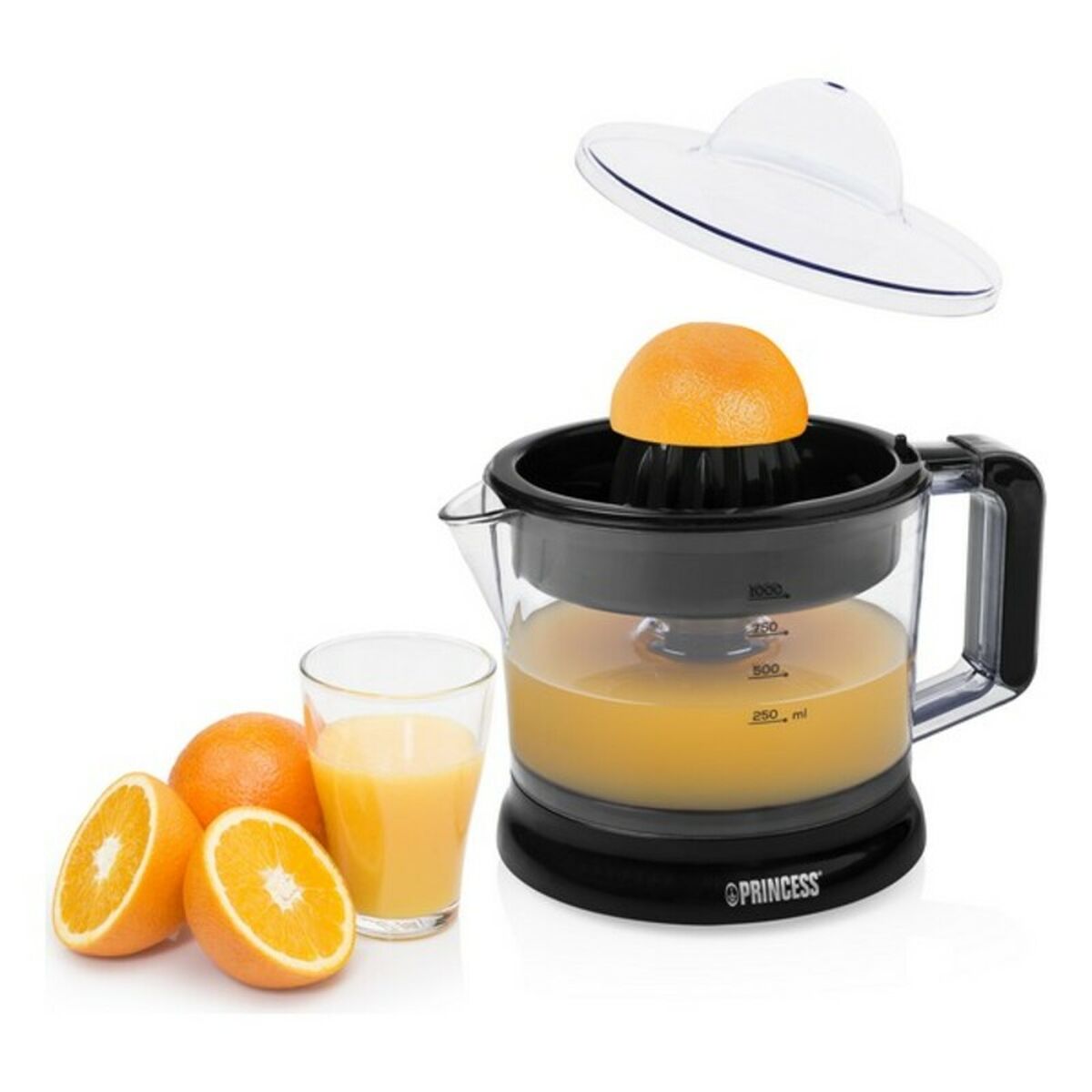 Princess 01 electric juicer. 201004. 01. 001 Black Plastic 1 L-4