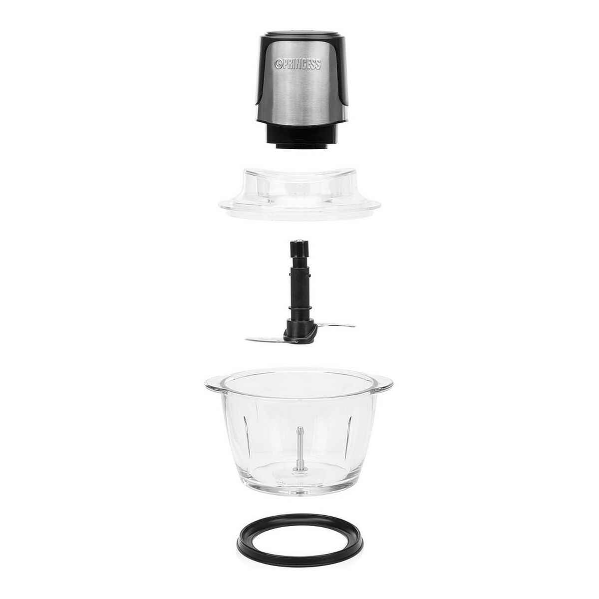 Мясорубка Princess 221051 Picadora Чёрный Cтекло Нержавеющая сталь 300 W 1 L-5