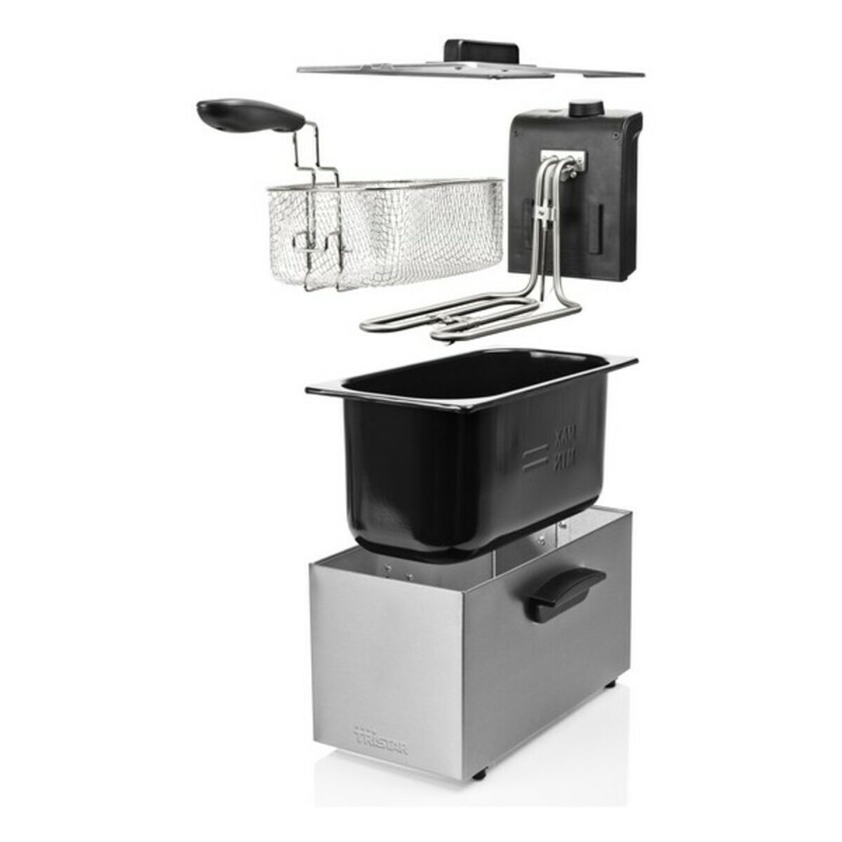 Фритюрница Tristar FR-6946 3 L 2000W 2000 W 3 L Серый-3