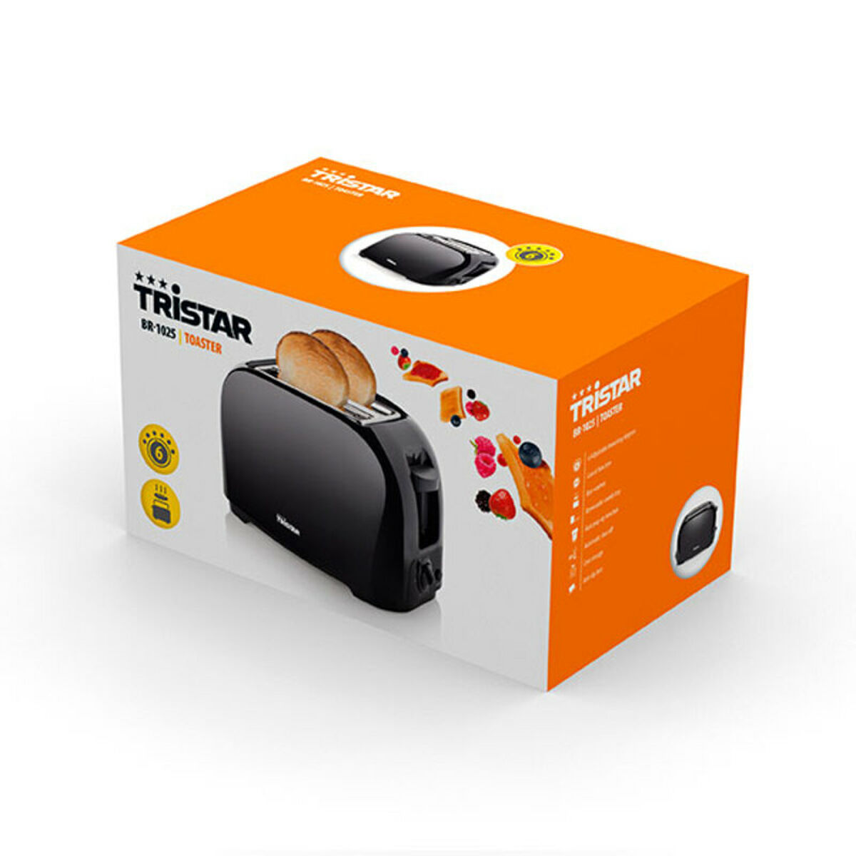 토스터 트리 스타 BR-1025 Tostadora 800 W-5