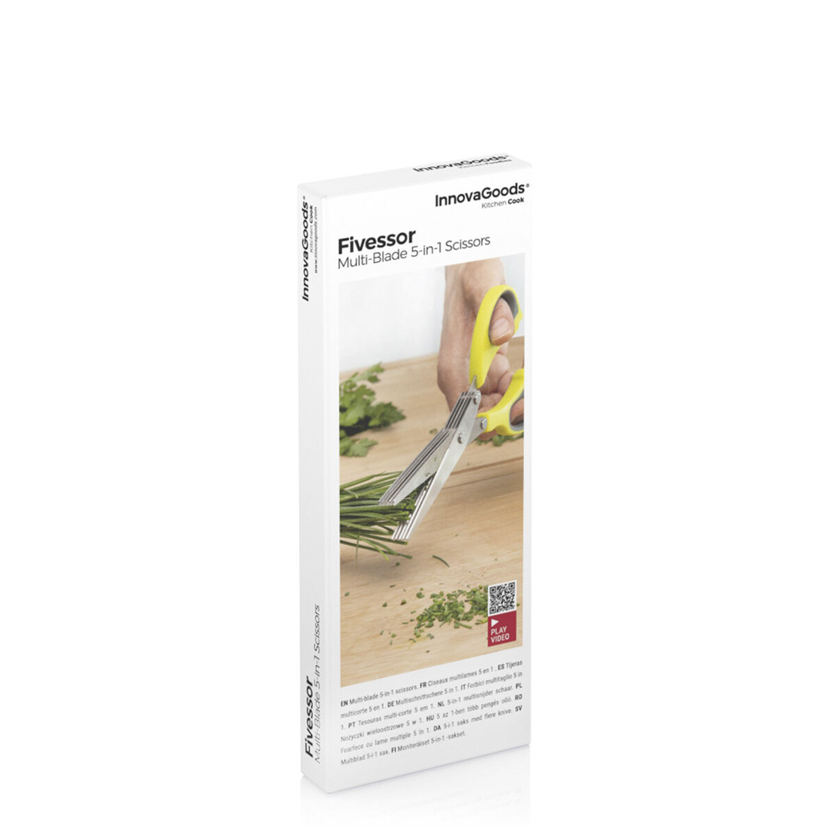 Multi-cutting Kitchen Scissors 5-in-1 Fivessor InnovaGoods-8