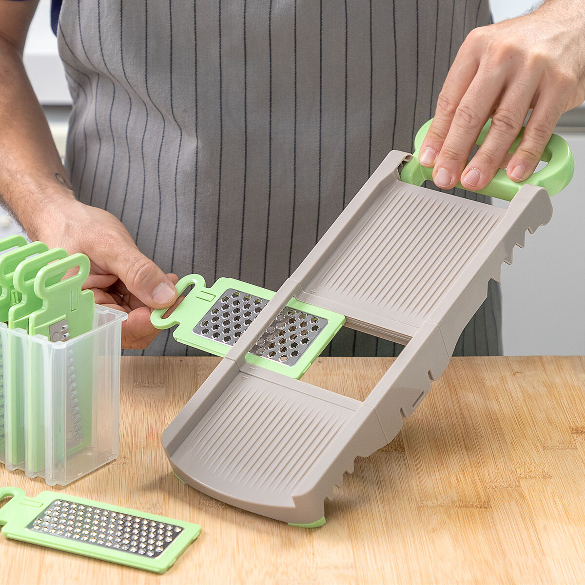 6-in-1 Choppie InnovaGoods Folding Vegetable Peeler-4