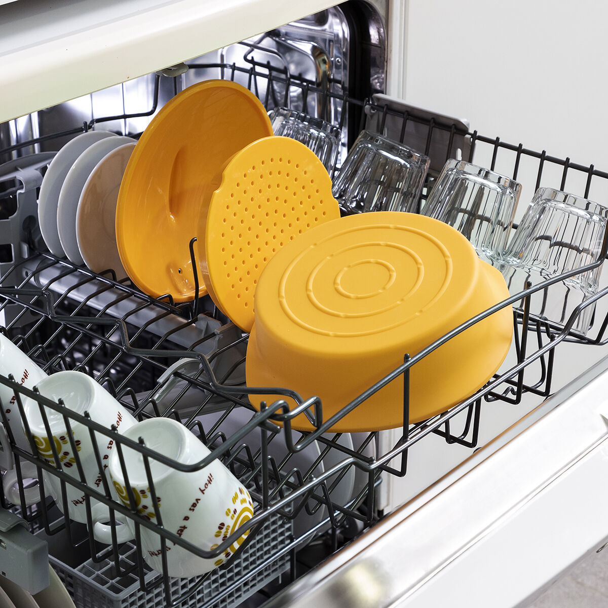 Silicone InnovaGoods multifunctional recipe steamer-6