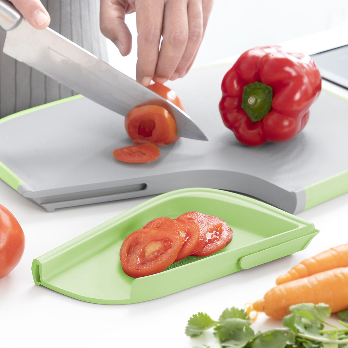Reblok InnovaGoods multifunctional double-sided cutting board-2
