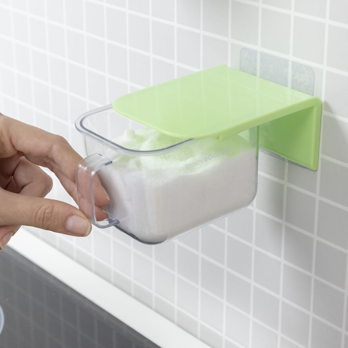 Removable kitchen containers with Handstore InnovaGoods stickers 2-pack-8