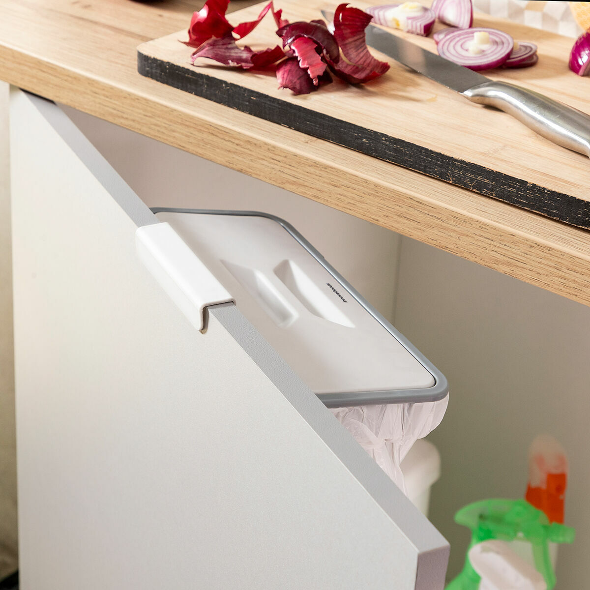 Держатель мешков для мусора с крышкой Trabbly InnovaGoods-3