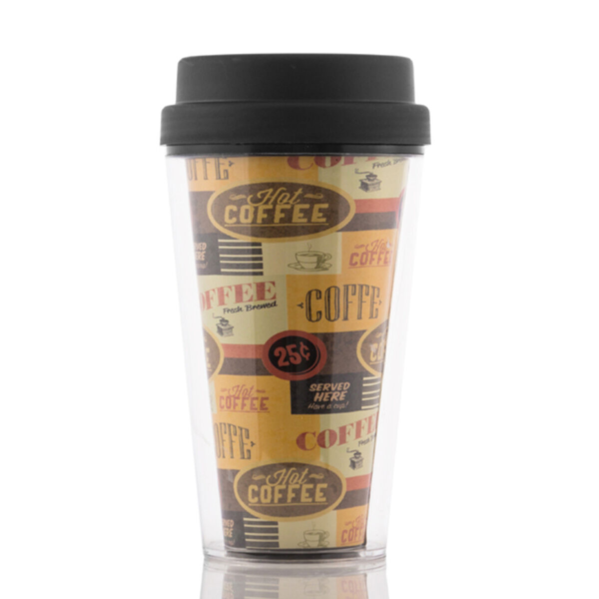 Стакан с Крышкой и Двойными Стенками Coffee-4