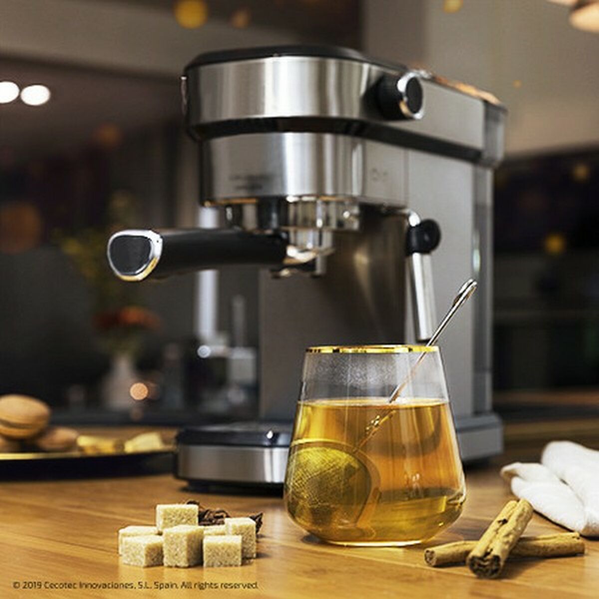 Экспресс-кофеварка с ручкой Cecotec CAFELIZZIA 790 STEEL 1,2 L 1350 W Сталь (Пересмотрено B)-2