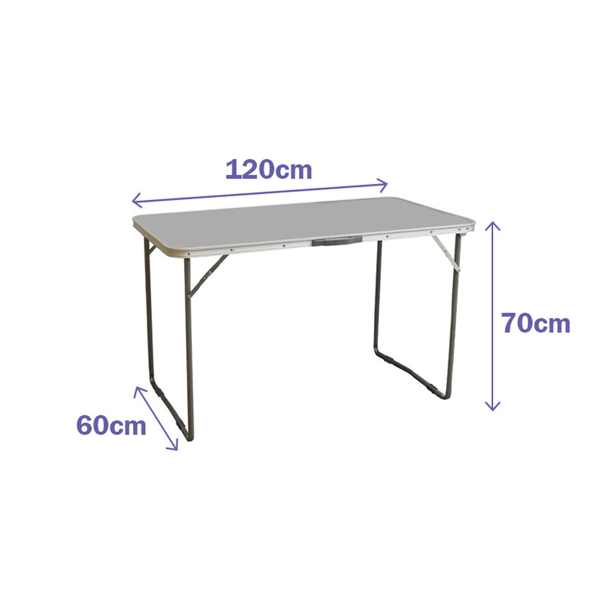Складной стол Marbueno 120 x 70 x 60 cm-4