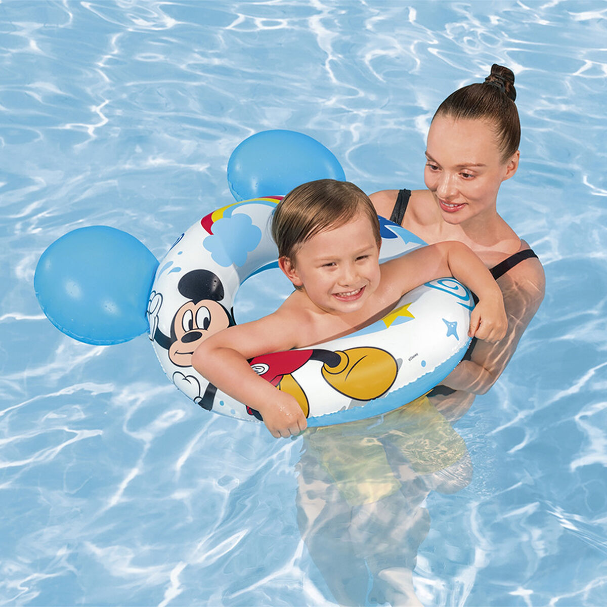 Надувной поплавок Bestway Белый Mickey Mouse 74 x 76 cm-3