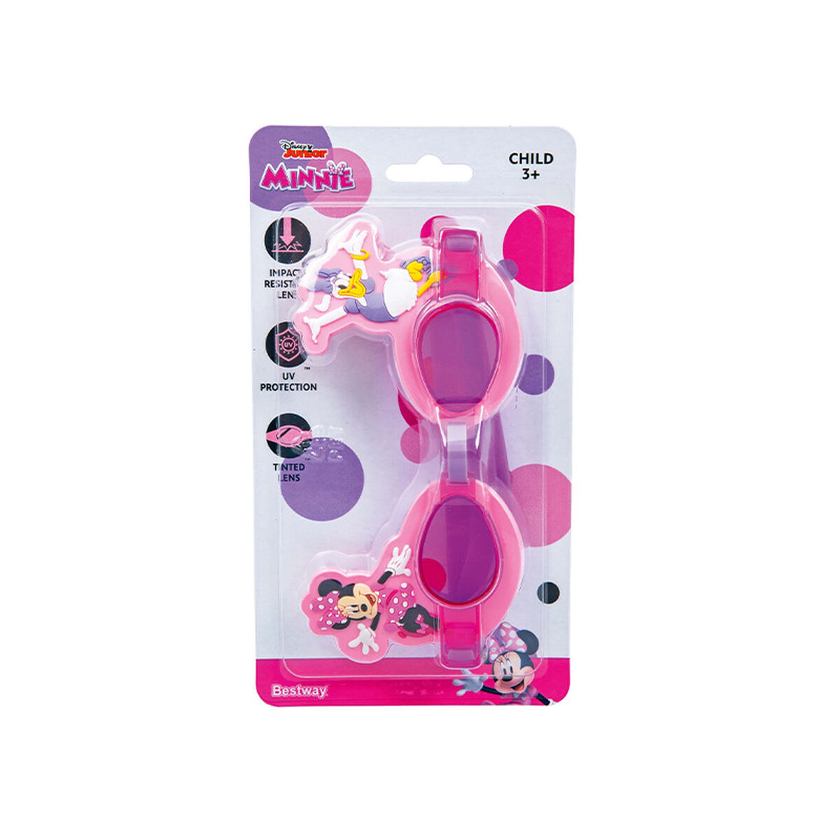 Детские очки для плавания Bestway Розовый Minnie Mouse-2