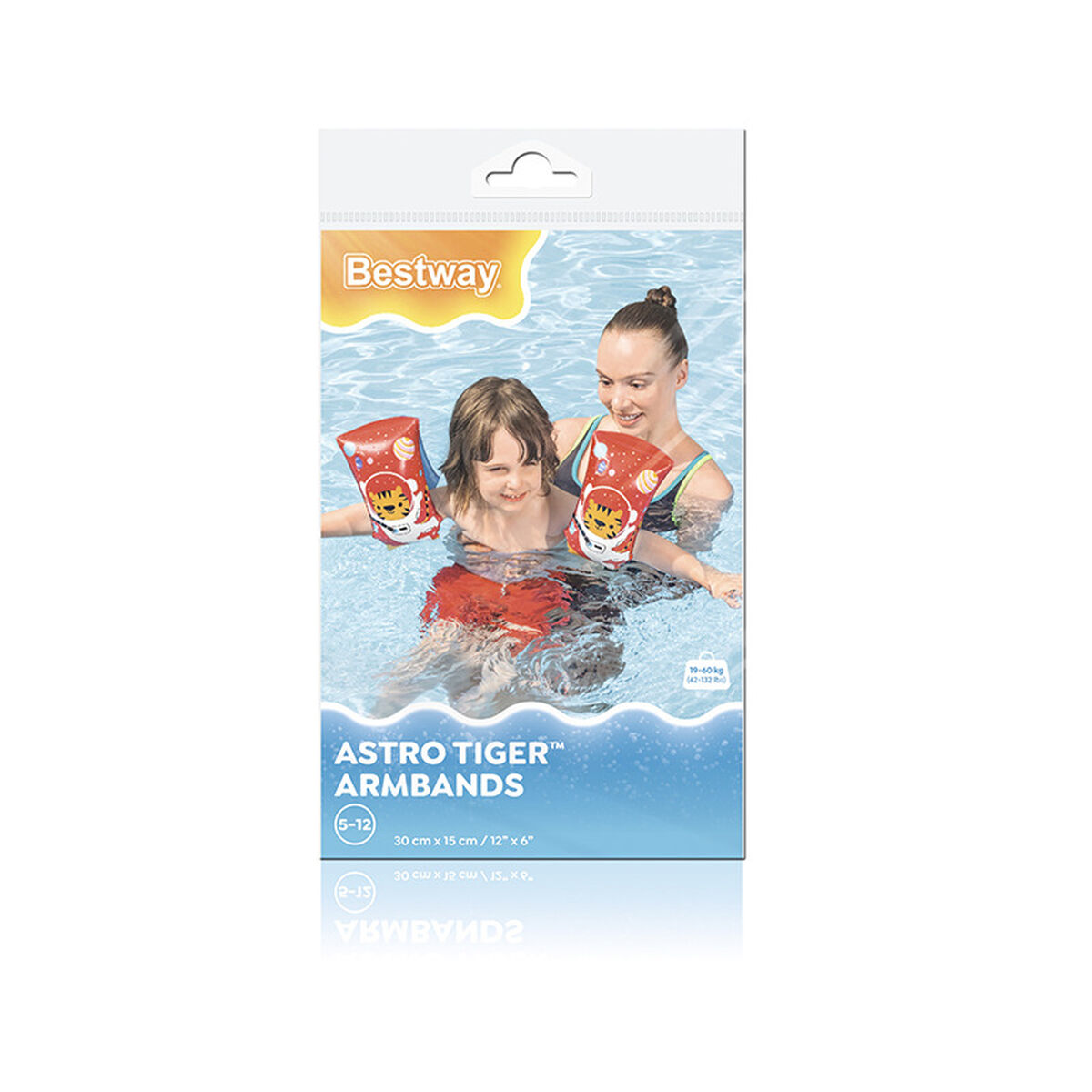 Меховая муфта Bestway Красный Разноцветный 30 x 15 cm L/XL (1 штук)-2